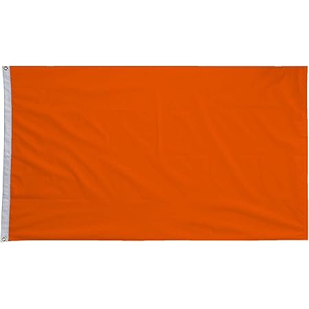 Tour Guide Flag Blank Solid Color Flags 3x5 Ft – Red, Orange, Yellow, Green, Blue, White, Black – 100% Polyester 3x5 Flag - Foto 5