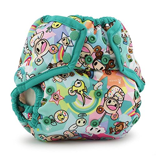 Kanga Care Rumparooz Cloth Diaper Cover Snap, Tokisweet/Multi, One Size