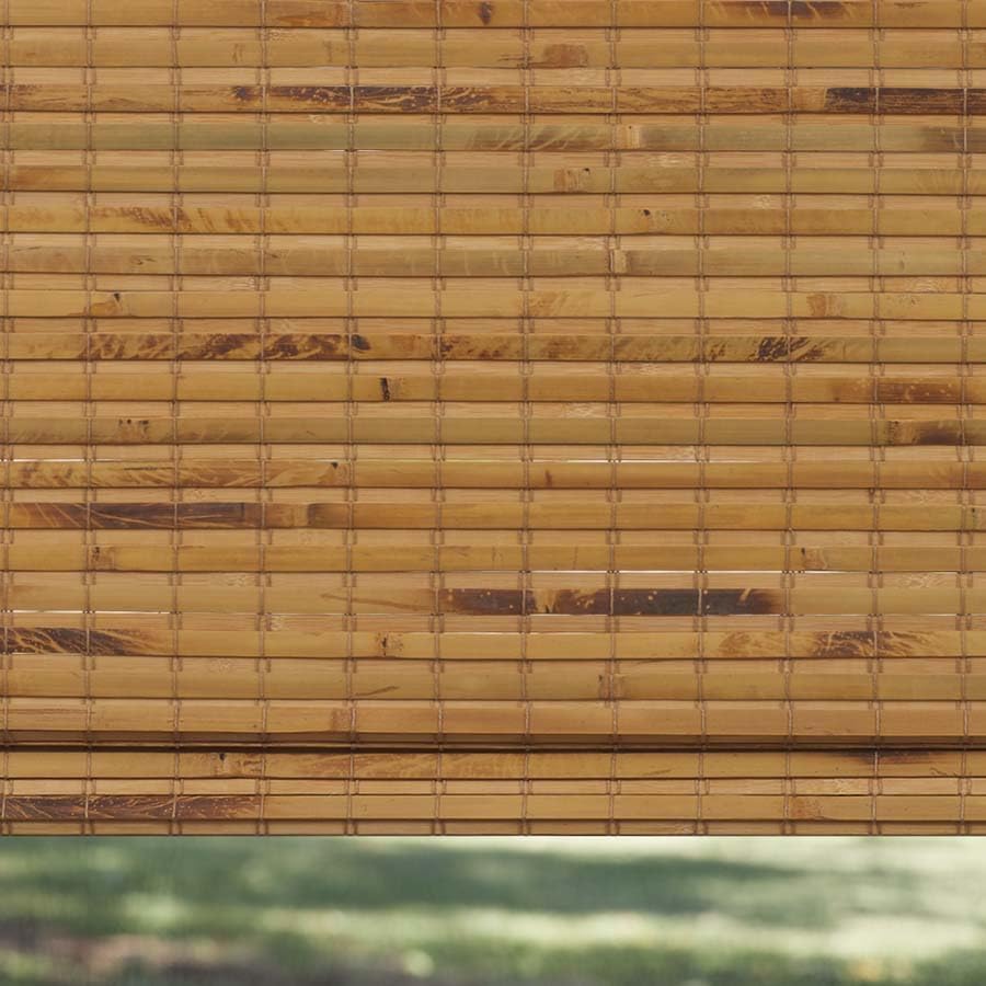 SelectBlinds Classic Cordless Woven Wood Shades – Natural Elegance with Modern Functionality – Any Size 20-72” W x 24-72”, 4 Color Choices, Inside or Outside Mount (Primrose)