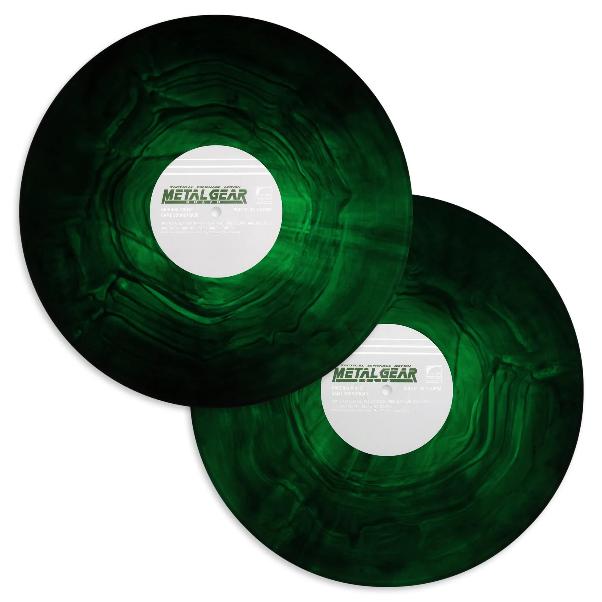 Metal Gear Solid – Original Video Game Soundtrack - Exclusive Green Record