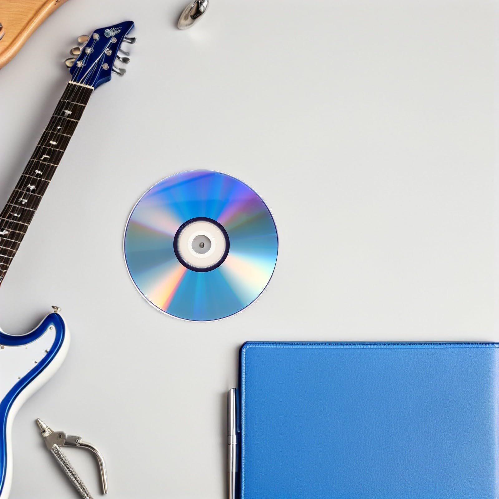 Hemobllo Sets de Disques DVD Vierges Enregistrables Haute Capacité Lot de 2 avec Boîtier Jewel Case en Plastique , pour Enregistrement Audio et Vidéo Professionnelle Bureau