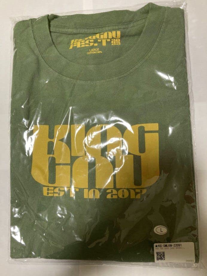 King Gnu FES. Tシャツ グレー Lサイズ キングヌー King Gnu FES.TEE フェスTシャツ グレー