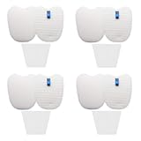 Vacuum Replacement Filters for Shark Rocket Vacuum HV345 HV343AMZ ZS350 ZS351 ZS352 HV320 HV321 HV322 HV324Q HV345 HV401, 4 Foam&Felt Filters + 4 Post-Filters, Part # XPMFK320&1084FTV320