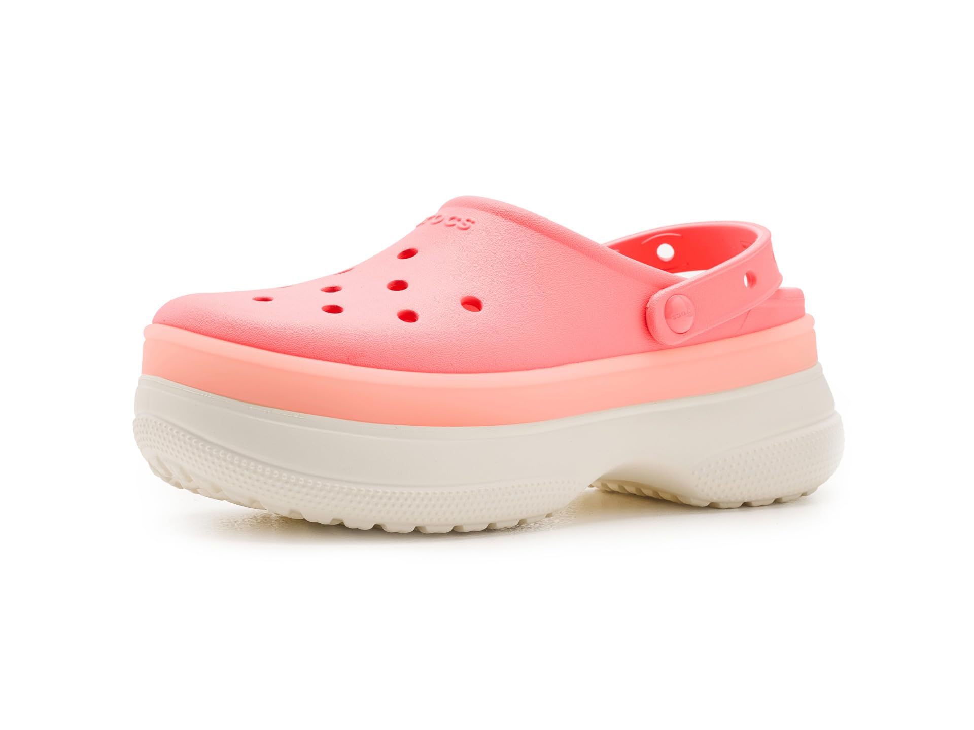 Unisex-Adult Classic Stacked Clogs Platform Platform