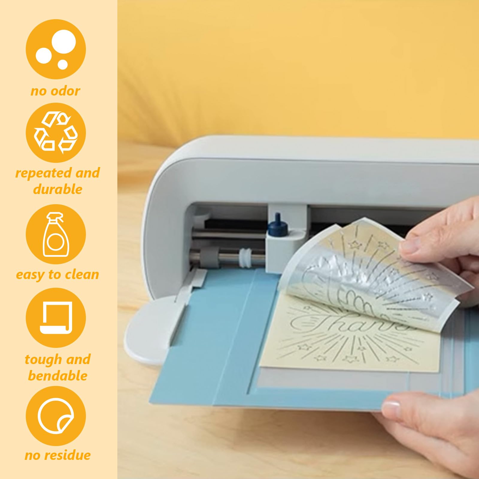 Xinart Universal LightGrip Mat 4,5 x 12 inch (11,4cm x 30,5 cm) Cricut