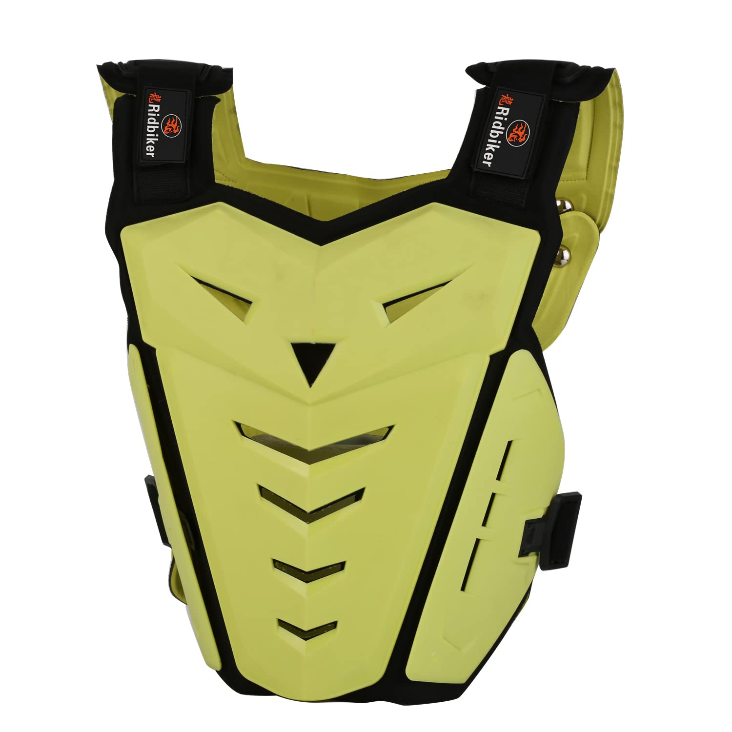 Motorcycle Body Armor Vest Dirt Bike Gear, Chest Protector Motocross Gear Motorcycle Chest Back Protector for Men Mountain Bike Protective Gear MTB