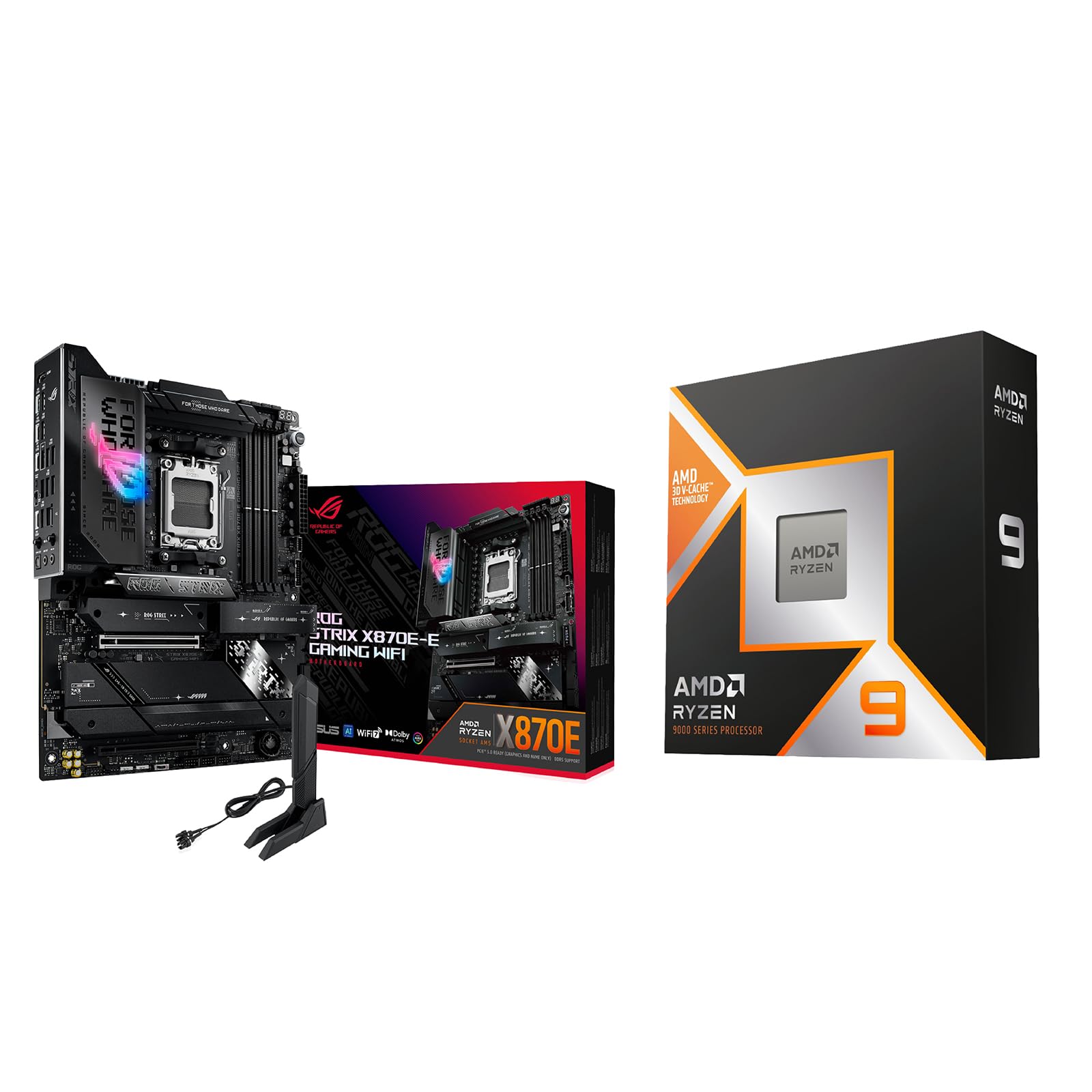 ASUS AMD Socket AM5 対応 X870E ATX マザーボード ROG STRIX X870E-E GAMING WIFI+AMD Ryzen