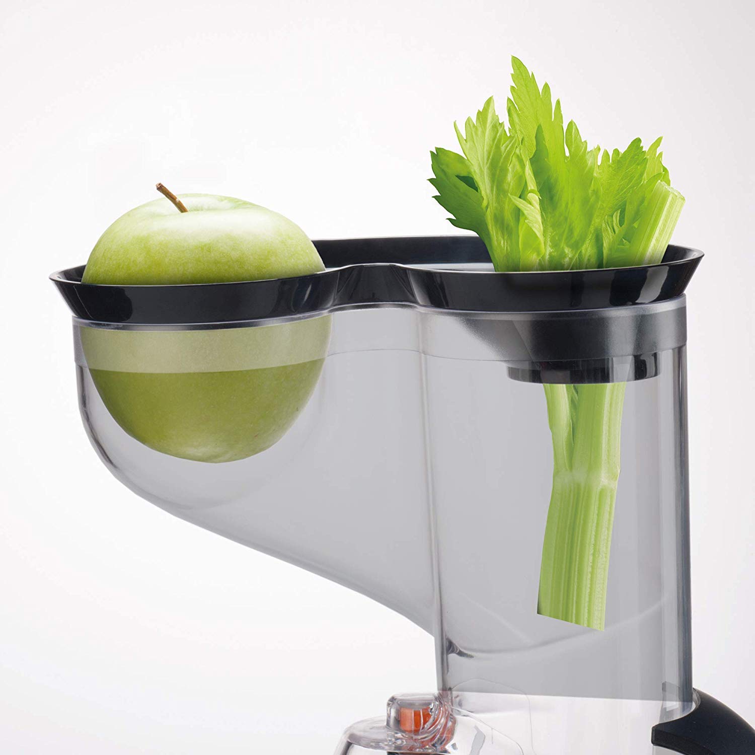 Imetec Succovivo Pro 2000 Professioneller Kalt Entsafter mit langsamer Presse, 48 U/min, 2 Filter für Saft, Zubehör für Granite und Sorbetti, Set für Schönheitsmasken mit zwei Rezeptheften, Schwarz