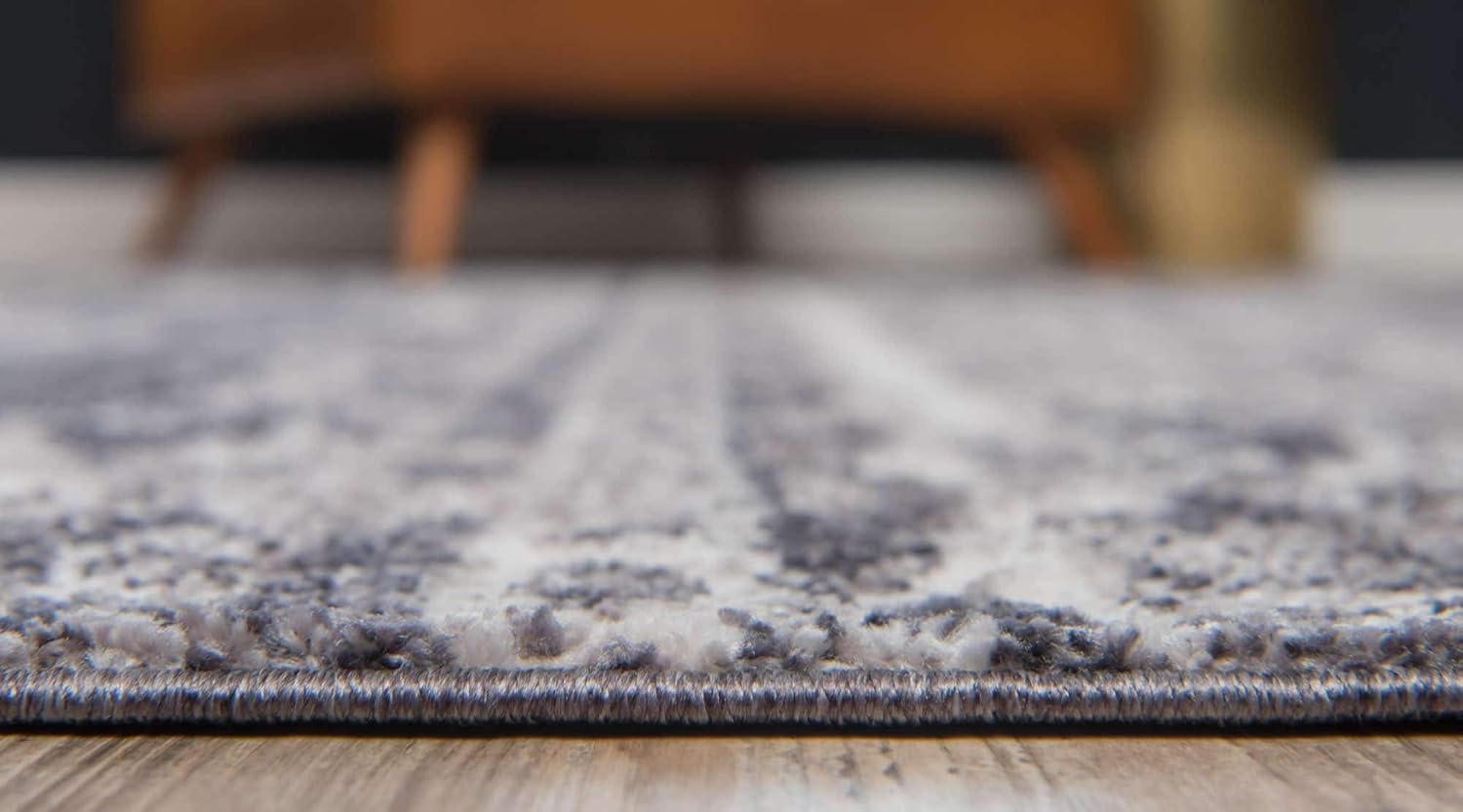 Unique Loom Basilica Collection Traditional Vintage Bohemian Inspired with Colorful Design Area Rug (2' 2 x 3' 0 Rectangular, Gray/ Ivory)