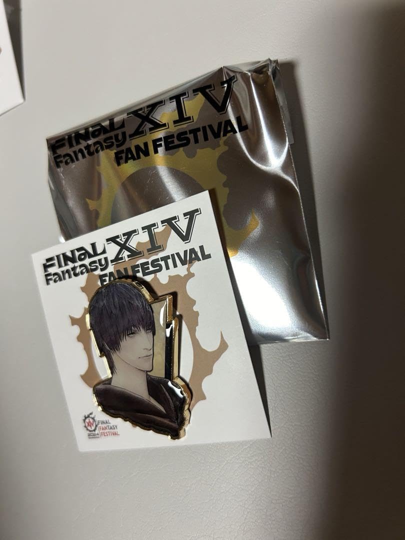 FF14 ファイナルファンタジーXIV 中国限定 ピンバッジ 古代人