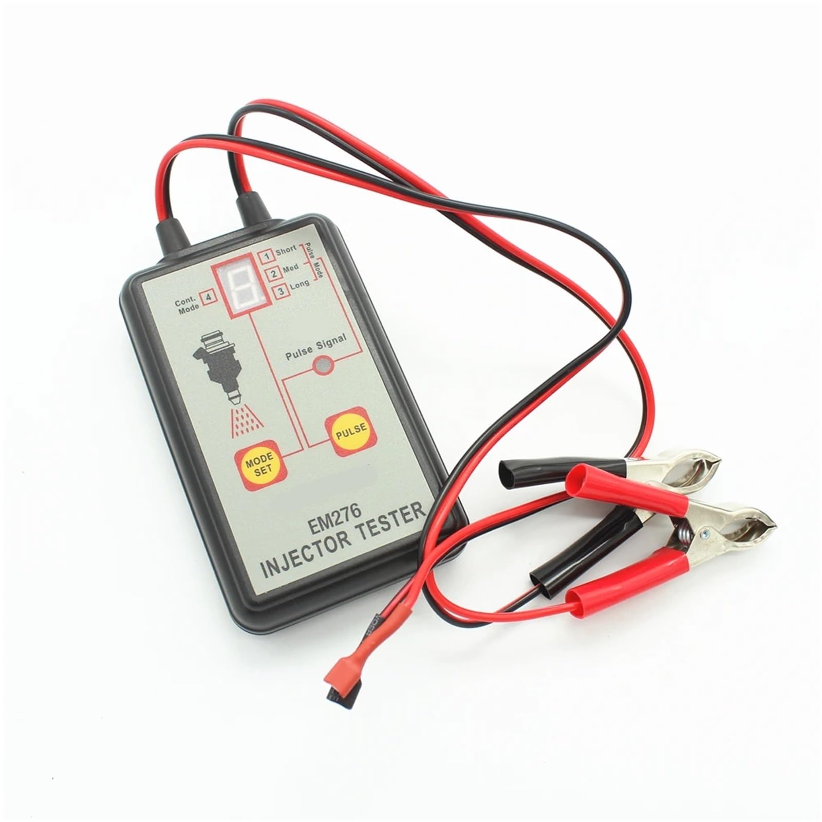 Probador de inyectores Profesional EM276, 12 V, 4 Modos de Prueba, Potente Herramienta de escaneo del de Combustible, comprobador de automóviles