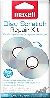 Vista 1 de Maxell 190510 Kit de limpieza y reparación de arañazos de disco para CD/DVD, elimina saltos de disco y pérdida de sonido, repara pequeños arañazos