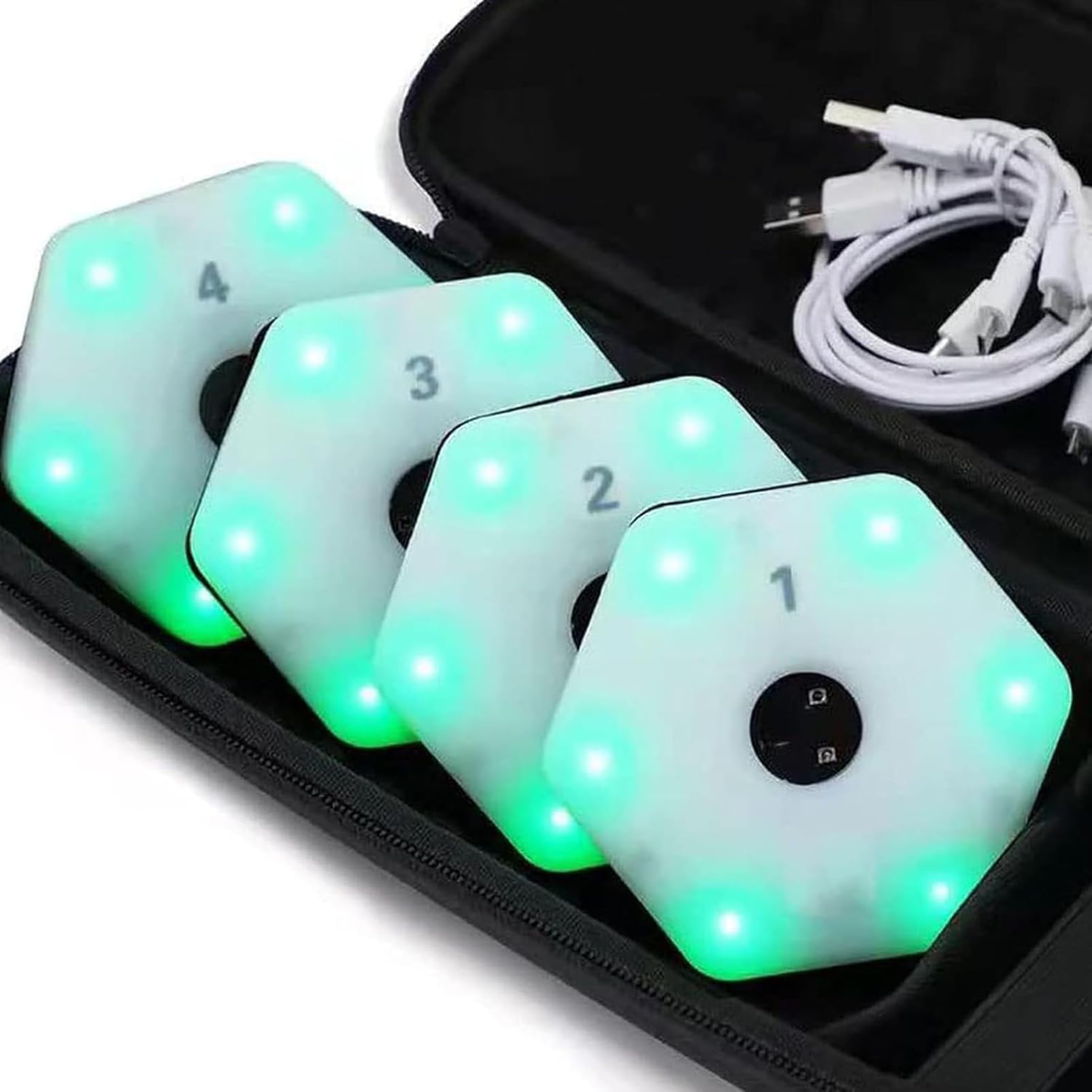 Luces De Entrenamiento De Reacción, Luces De Entrenamiento De Agilidad De Velocidad De Conectividad De Aplicaciones, Luz De Fitness De Agilidad para Todos Los Deportes, Mejora Los Reflejos