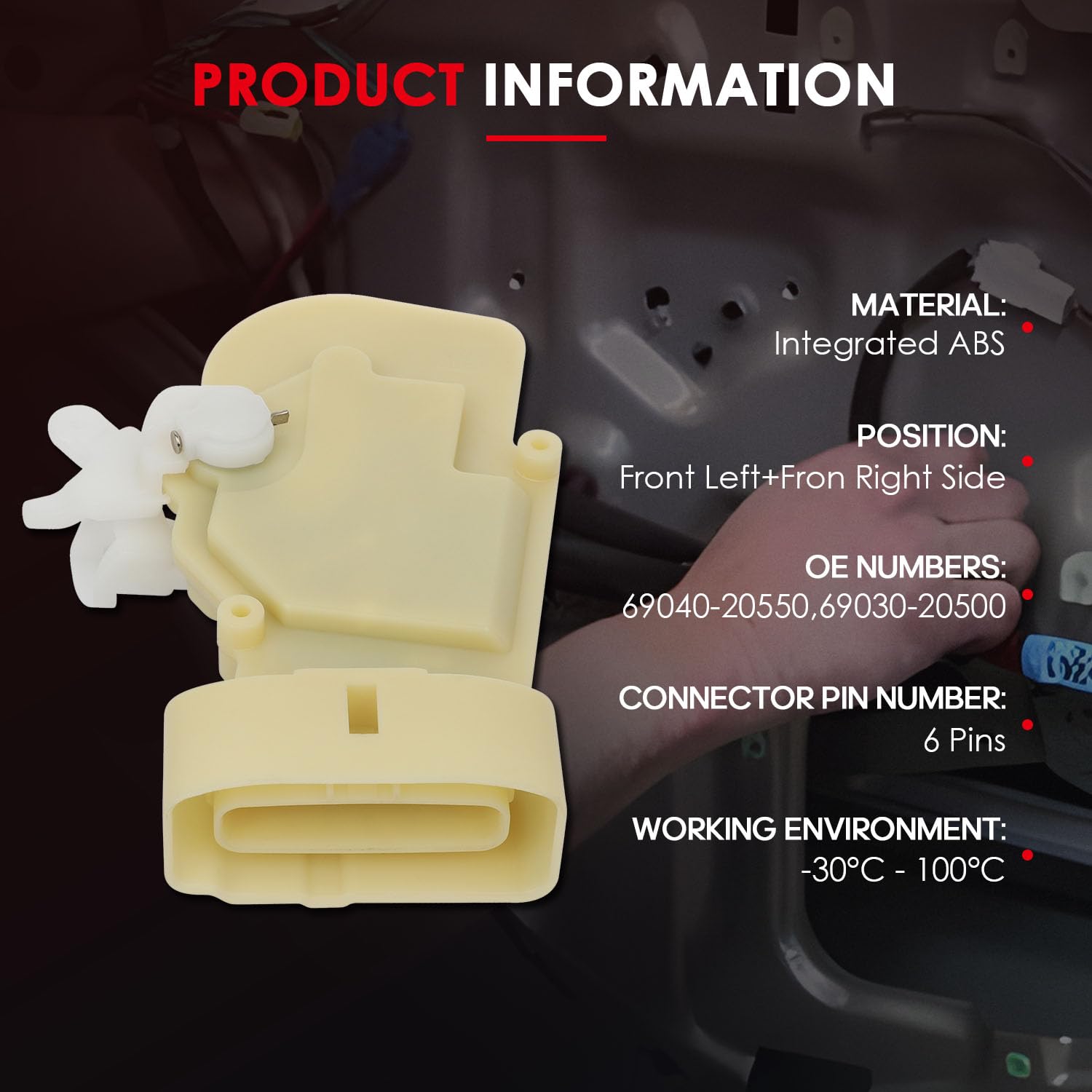 Amazon.com: CCIYU Door Latch Lock Actuator Fit for 2000 2001 2002