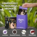 CHAYAM Lavender Vanilla Black Tea Bags | 20 Pyramid Bags | Calming Floral Blend with Dried Lavender, Rose Petals Green Tea & Natural Vanilla | De-Stress & Sleep Support | No Added Sugar, Naturally gallery image