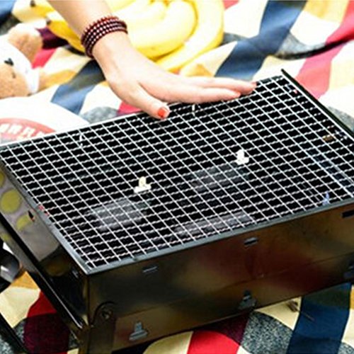 Qkds Bbq Grill, Stainless Steel Mesh Bbq Grill Grate Grid Wire Rack Cooking Replacement Net, Works On Smoker,Pellet,Gas,Charcoal Grill, For Camping Barbecue Outdoor Picnic Tool, 25*40Cm #TOP2