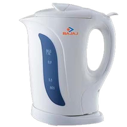 Bajaj 1.0L Non-Strix Electric Kettle-420013 , Blue, White