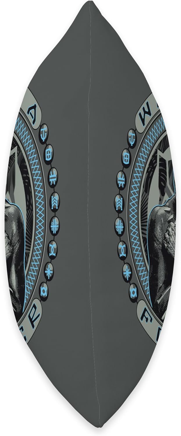 Black Panther T'Challa Wakanda Forever Throw Pillow