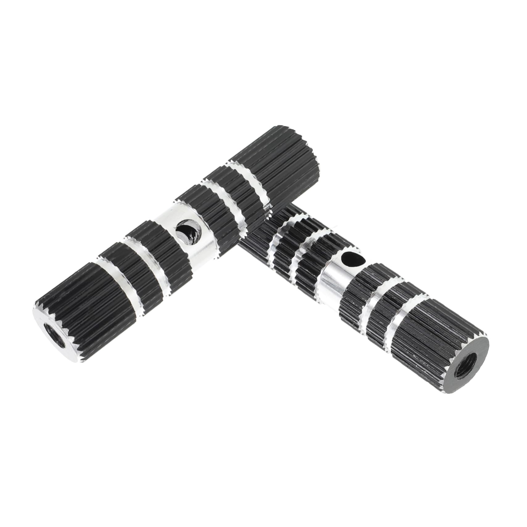 KOMBIUDA Mountain Bike Rear Pegs Bike Rear Wheel Pegs Aluminum Alloy Foot Bars Durable Sturdy