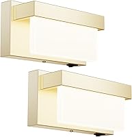 Vista 10 de Aplique de Pared Negro Luz de Pared con Interruptor de Encendido/Apagado 8 pulgadas Lámpara de Pared LED Pantalla Acrílica 4000K Aplique Iluminación