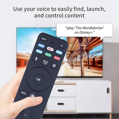 Miniatura 6 de XRT260 - Control remoto de voz de repuesto para Vizio V-Series 4K Smart TV V435-J01 V505-J01 V505-J09 V505C-J09 V555-J01 V585-J01 V655-J04 V655-J09