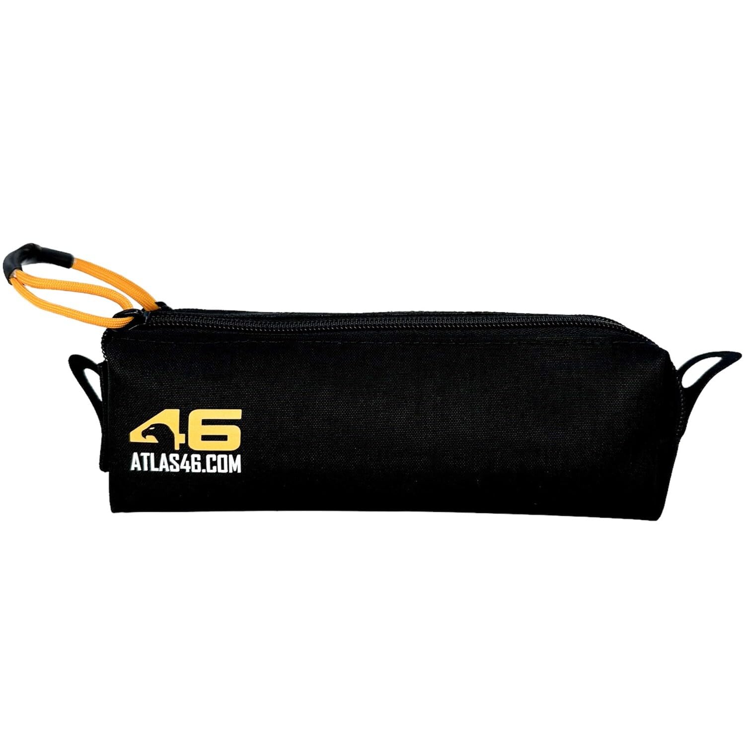 Atlas 46 Drake Dual Zipper Pouch - Black, Medium: Handbags: Amazon.com