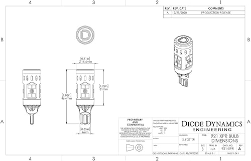 Miniatura 5 de Diode Dynamics Bombillas LED de respaldo 921 XPR de color blanco frío