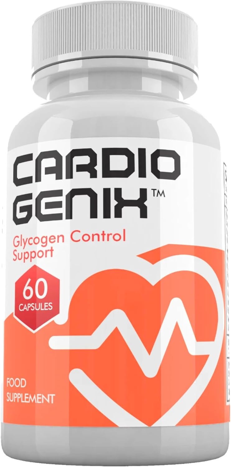 Cardio Genix – 60 Capsules | Natural Ingredients | Daily Wellness & Metabolic Support | 1 Month Supply