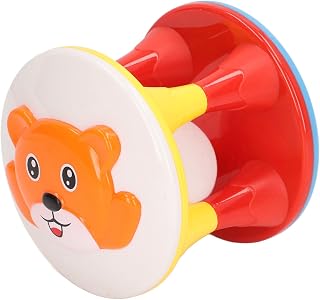 Baby Rattle Ball Toy,Sensory Hand Grasping Baby Hand Shake Toy,Interesting Colorful Jingle Grasp Rattle Toy for Baby Education
