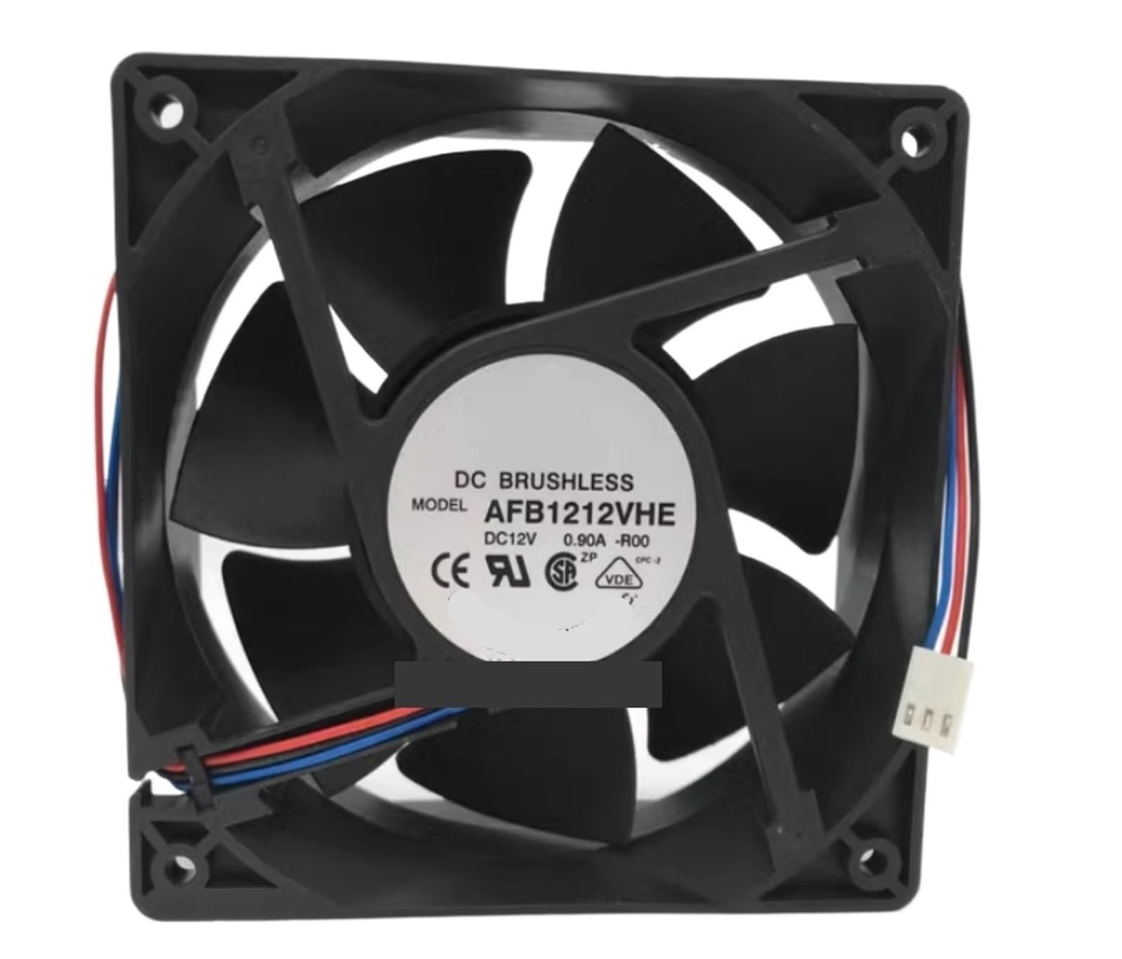LZIKKGKI AFB1212VHE 12CM 12038 3-wire 0.9A 12V Cooling Fan