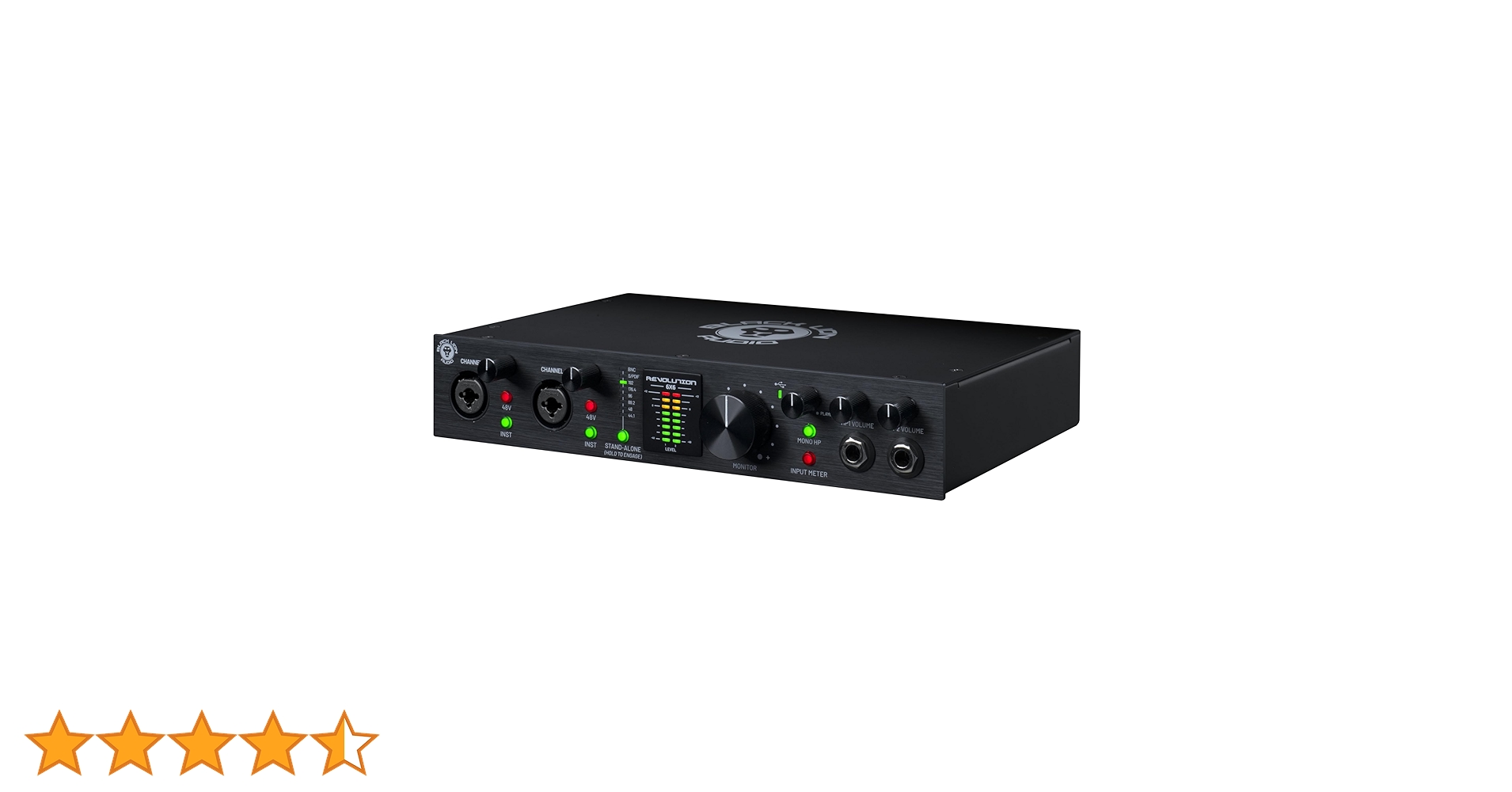 ブラックライオンオーディオ　オーディオインターフェイス Amazon.com: Black Lion Audio Revolution 2x2 USB Audio