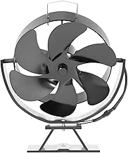 2 Pcs Ventilador do log | Ventilador alimentado por calor durável,lenha silencioso lenha para casa Distribuição calor eficiente Sritob