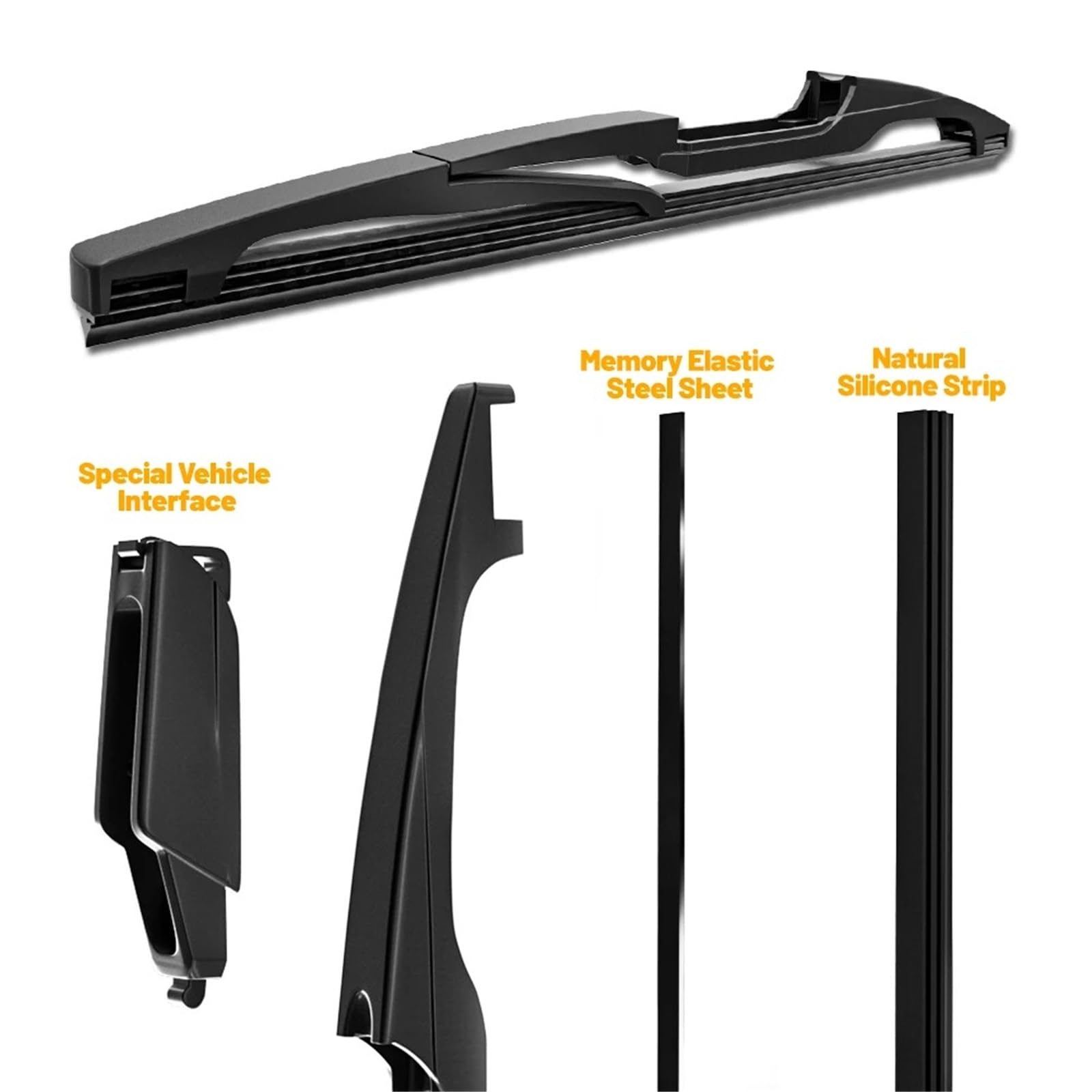 Limpia Parabrisas Para Mazda 3 Para Axela BM/BN 2013-2018 Juego Limpiaparabrisas Delanteros Traseros Accesorios Limpiaparabrisas Escobillas Limpiaparabrisas