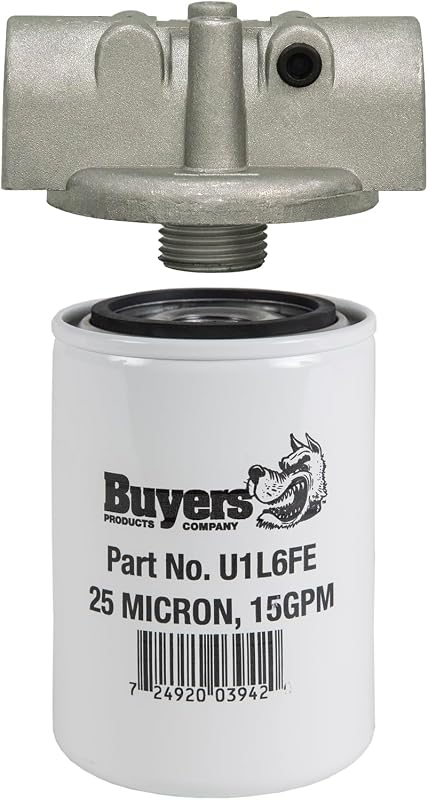 Filtro hidráulico de retorno Buyers Products HFA12515 25 micra – Kit