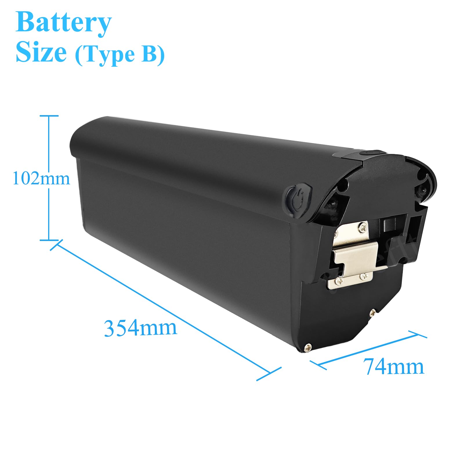 36v 14,5ah 17,5ah 20ah 48v 15Ah do ebike eskute netuno polluno pro plus wymiana baterii (typ B 36V20Ah)