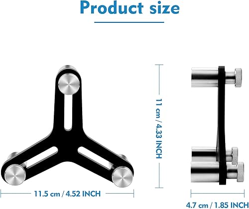 Miniatura 2 de Kujunpao Herramienta de cuadratura universal de anillo de pistón para orificios de 2-5 pulgadas de espacio final