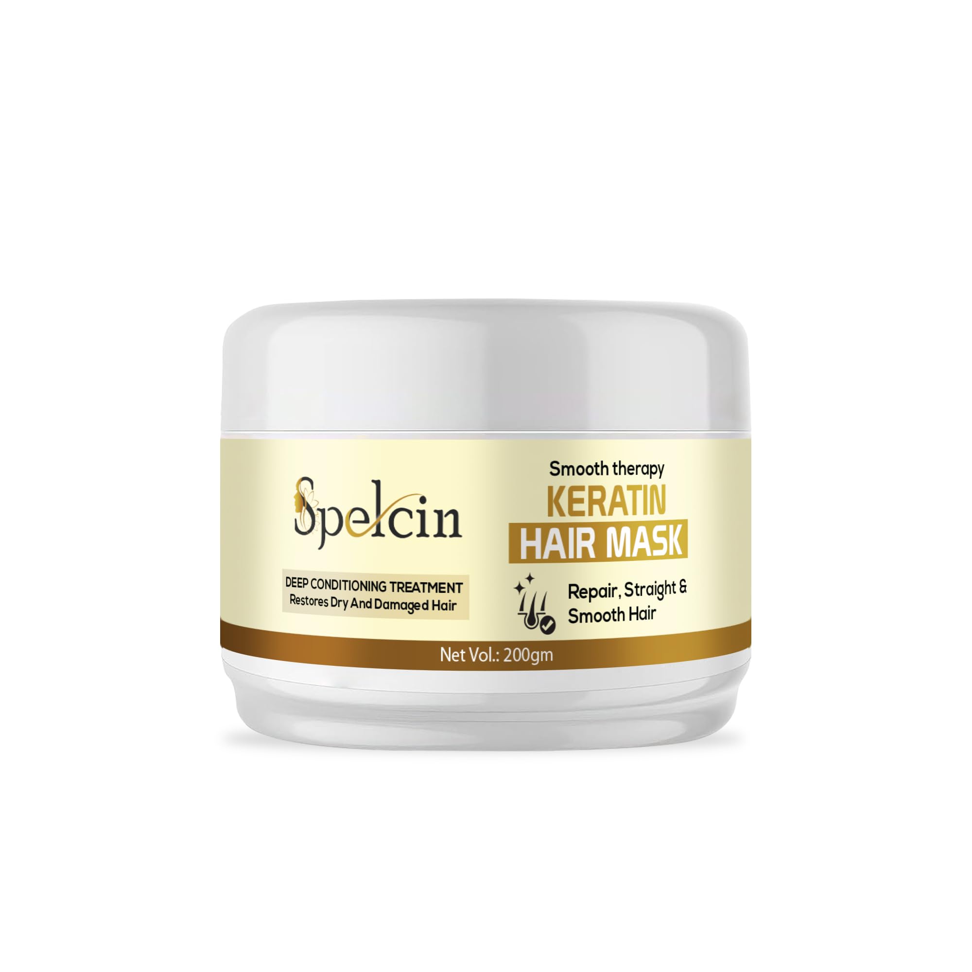 Smooth Keratin Hair Mask for apply all types of Hair,Frizzy And Dry Hair — Flash AI Score 90/100