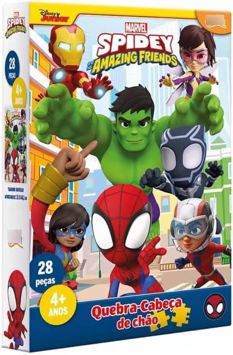 Quebra Cabeça Vingadores 28 Peças Toyster