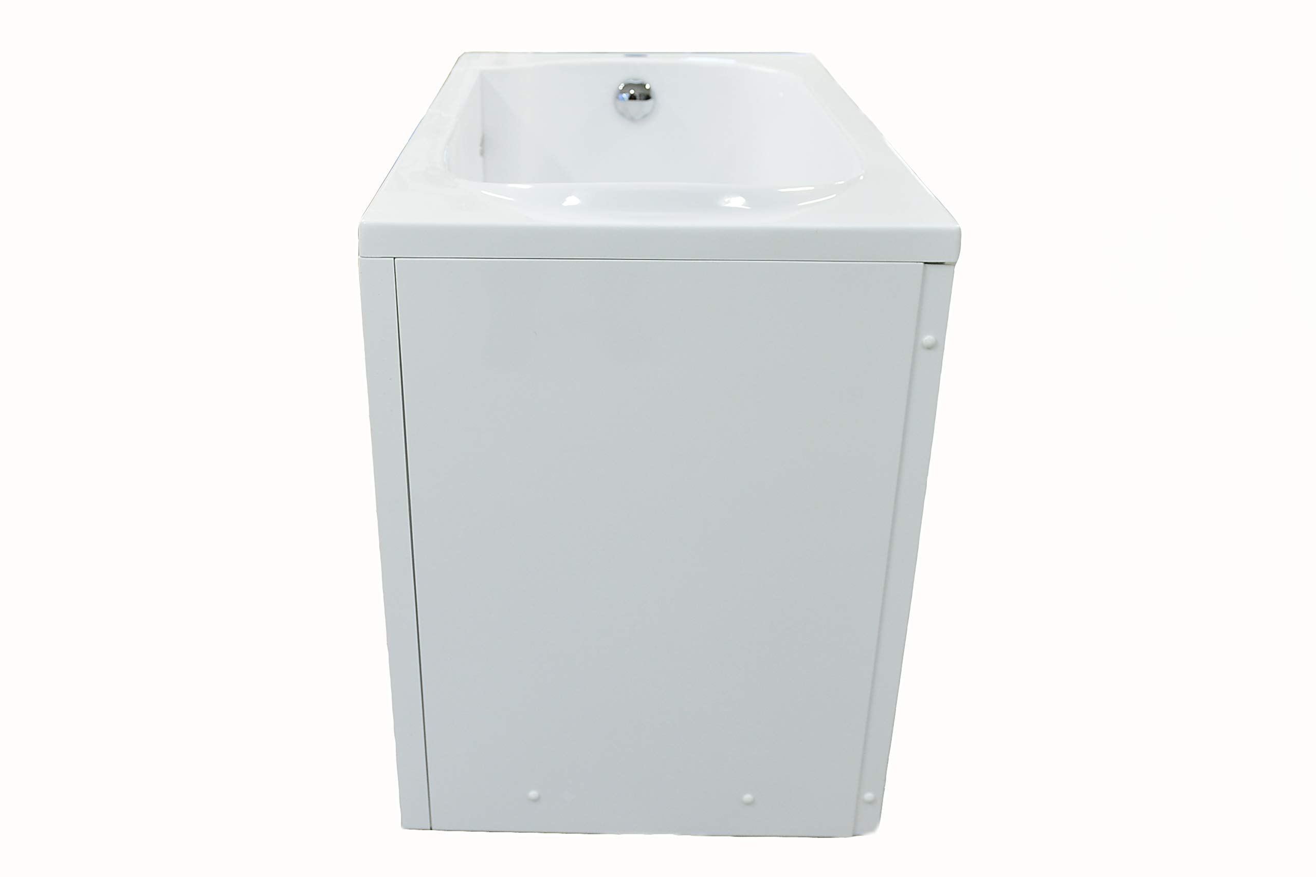 RUBIN per vasca da bagno, maniglia a sinistra, con soglia bassa (15") cm)