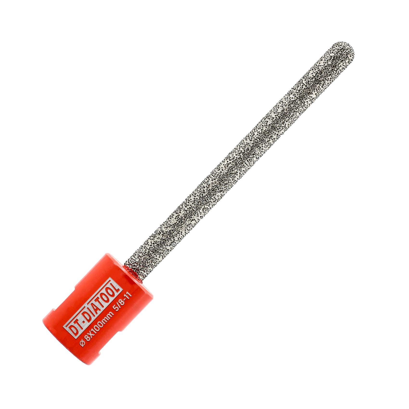 DT-DIATOOL Diamond Mortar Raking Bit for Brick Joints Stone Masonry Granite Diameter 5/16"x4" (8x100mm), 5/8 inch-11 Thread Router Bit