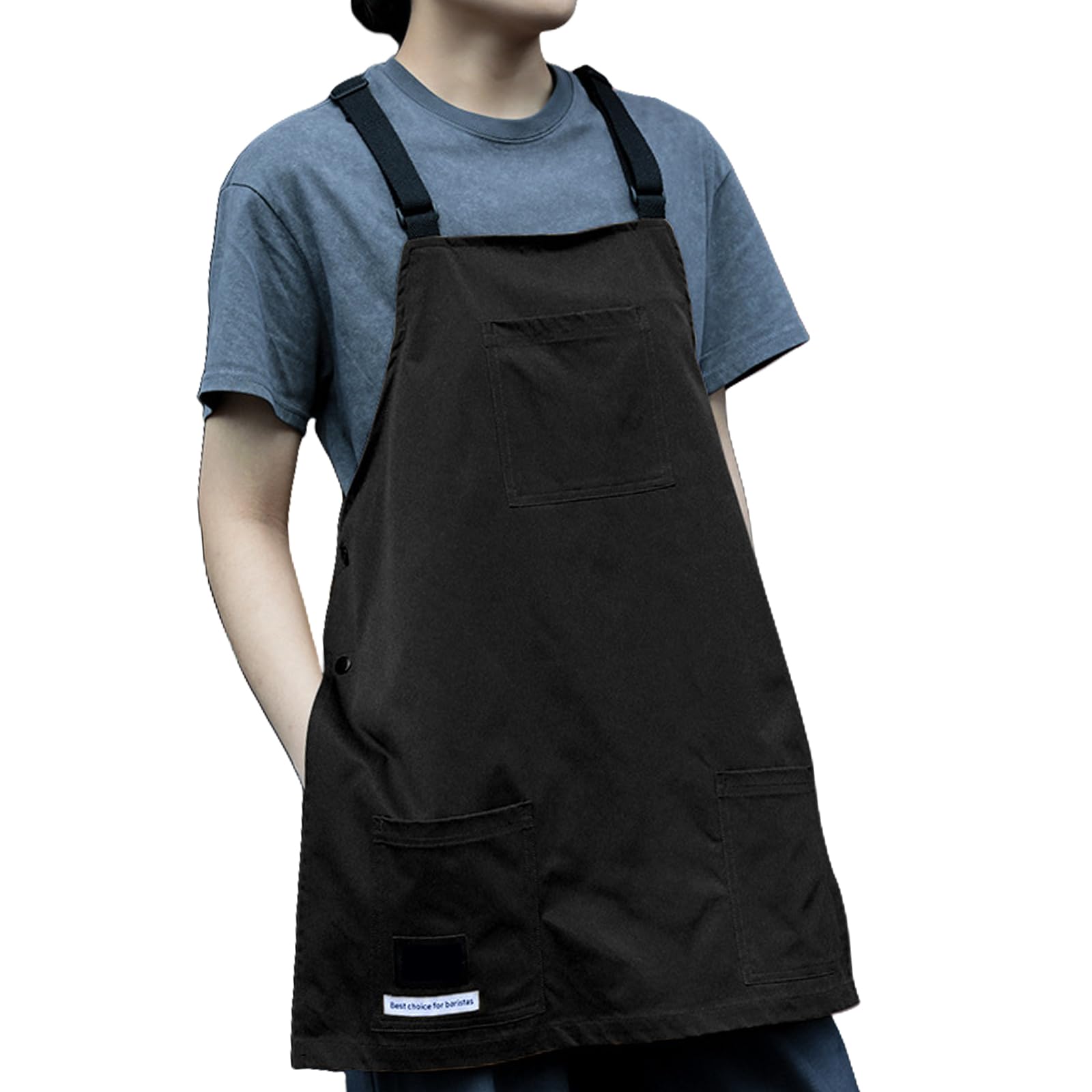Buxuaaaa A Buxuaaa Kitchen Pron With Djustable Strap Protective Gear For Cooking Nd Baking Enthusiasts Hairdressing Ccessories Baking Pron