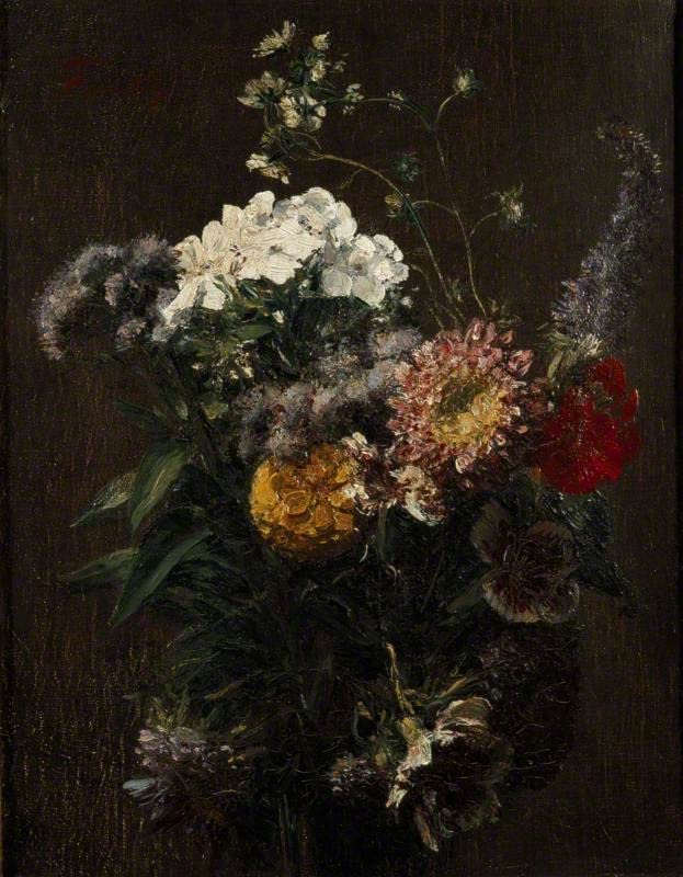 Toile murale abstraite Fantin-Latour impression haute définition