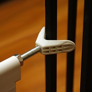 Qdos Y-Spindles for Qdos Pressure Mount Baby Gates - Adapts Qdos Pressure Mount Gates to fit on Banisters and Spindles up to 3" in Diameter - Easy Installation | 2 Count | Slate