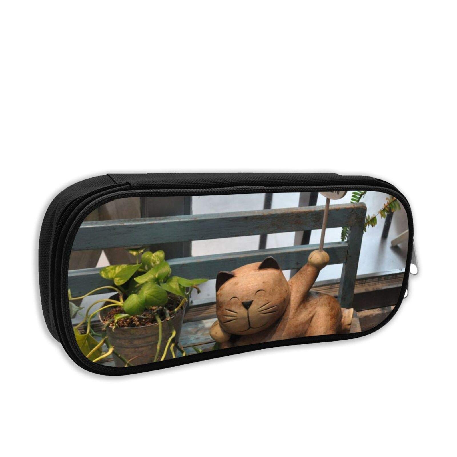Amazon 多機能幸運な猫1 ペン入れ 筆箱 男の子 女の子 高校生 中学生 小学生 文具バッグ 文具ケース 学用品 プレゼント 文房具 オフィス用品 文房具 オフィス用品