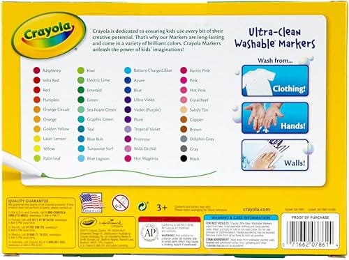 Miniatura 2 de Crayola Ultra Clean - Marcadores de línea fina