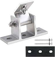 Vista 6 de Panel solar ajustable Soporte de montaje de inclinación Base de montaje en panel solar Soporte de techo Ángulo de inclinación 10° -60° Soporte