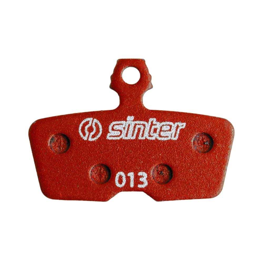 Sinter Disc Brake Pads - 013 Avid SRAM Red S514 - Single Pair Blister Pack 2022: Red One Size, Colore: rosso