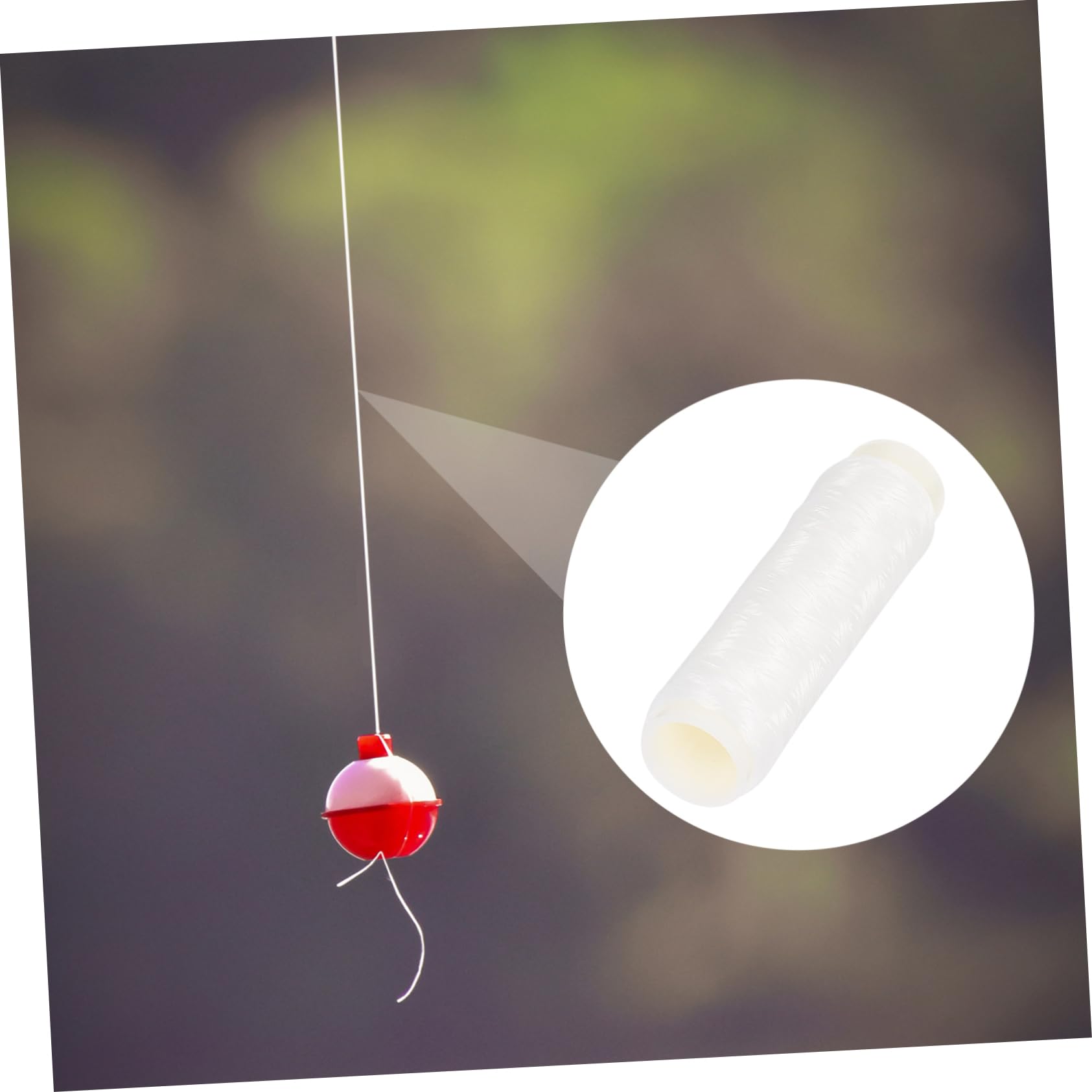 KOMBIUDA 3 Rolls High Toughness Nylon Fishing Wire Durable Wear Resistant Fishing Line for Outdoor Activities for Tying Strong Knots Elastic for Bait Use