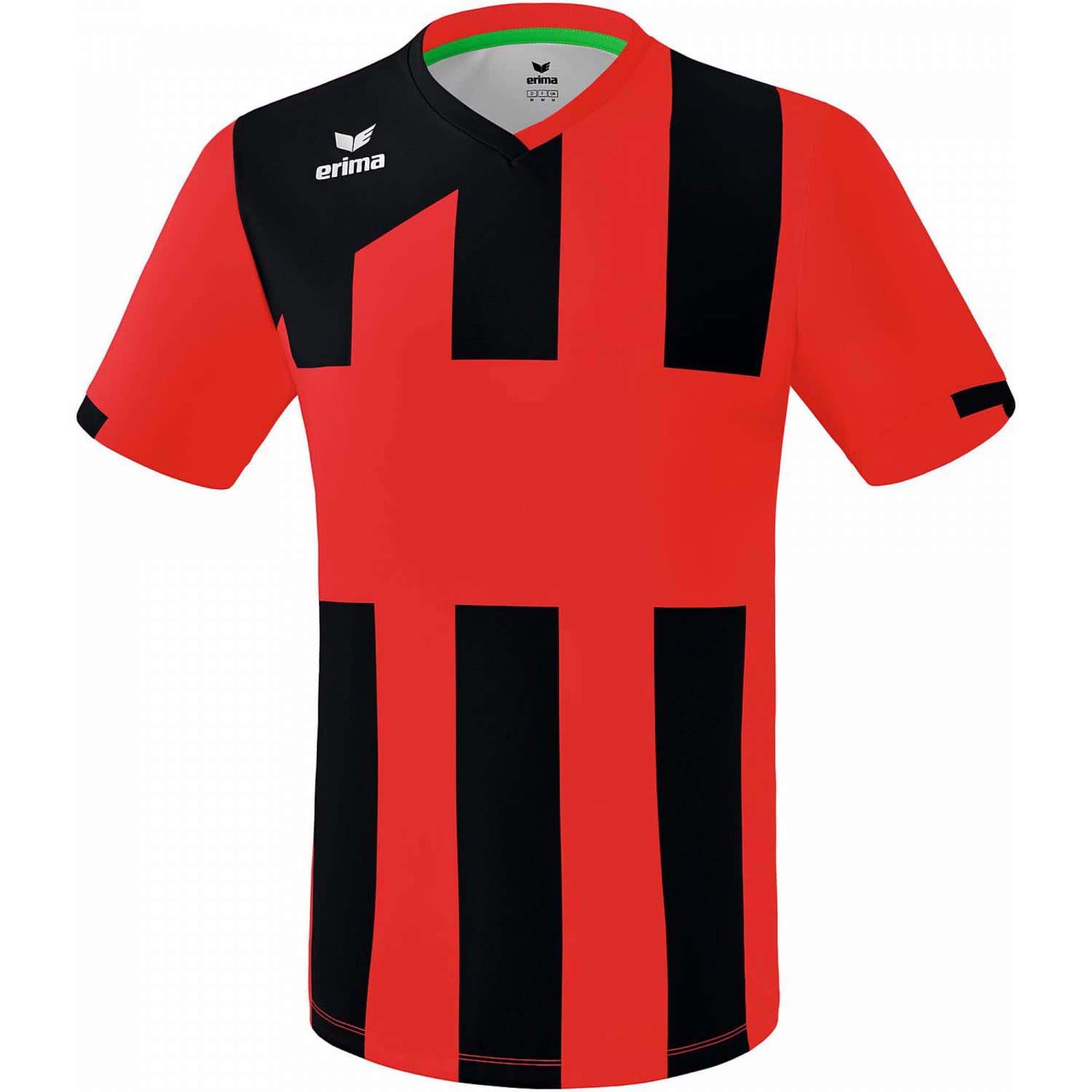 Erima 4043523837193 Jersey, Unisex Bambini, Rosso/​Nero, 152