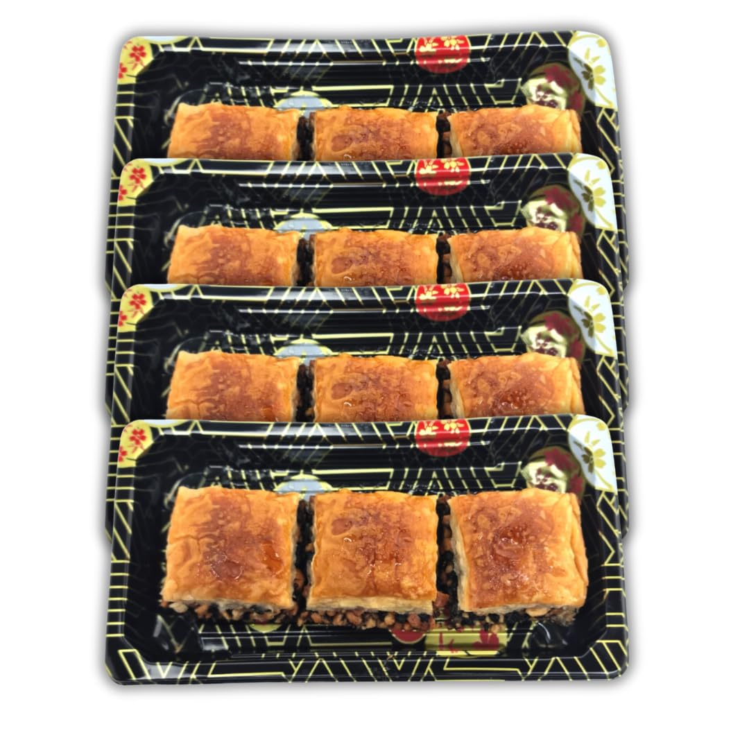 OREO TURKISH BAKLAVA 12 Pieces - Baklava Box Pastry Selection Box | Baklava Sweet Box Baklawa | Baklava Gift Baklava Freshly Baked | Sweets Selection Boxes Baklava Turkish | Baklawa Gift